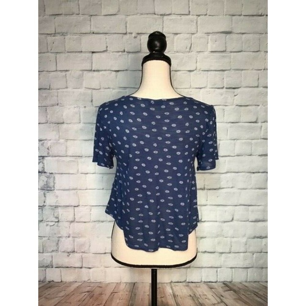 Abercrombie Girls Top sz L Crop Floral Boho fit - Picture 5 of 8